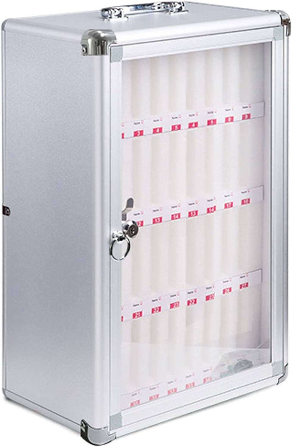 Gabinete de almacenamiento para teléfono celular de aleación de aluminio duradero