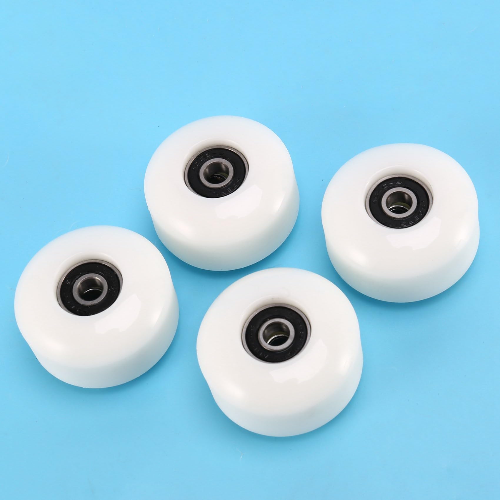 Ruedas de Skate con Rodamientos Ruedas de Calle de 52X30 mm Piezas de Skate Ruedas de Crucero Longboard (Juego de 16)