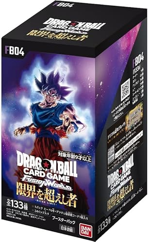 Dragon Ball Super Card Game Fusion World Ultra Limit Booster Box FB04