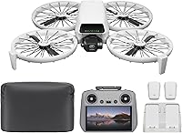 DJI Flip Fly More Combo with RC 2 Remote: 4K UHD Drone, Palm Takeoff, Subject Tracking, 3 Batteries 93-Min Flight