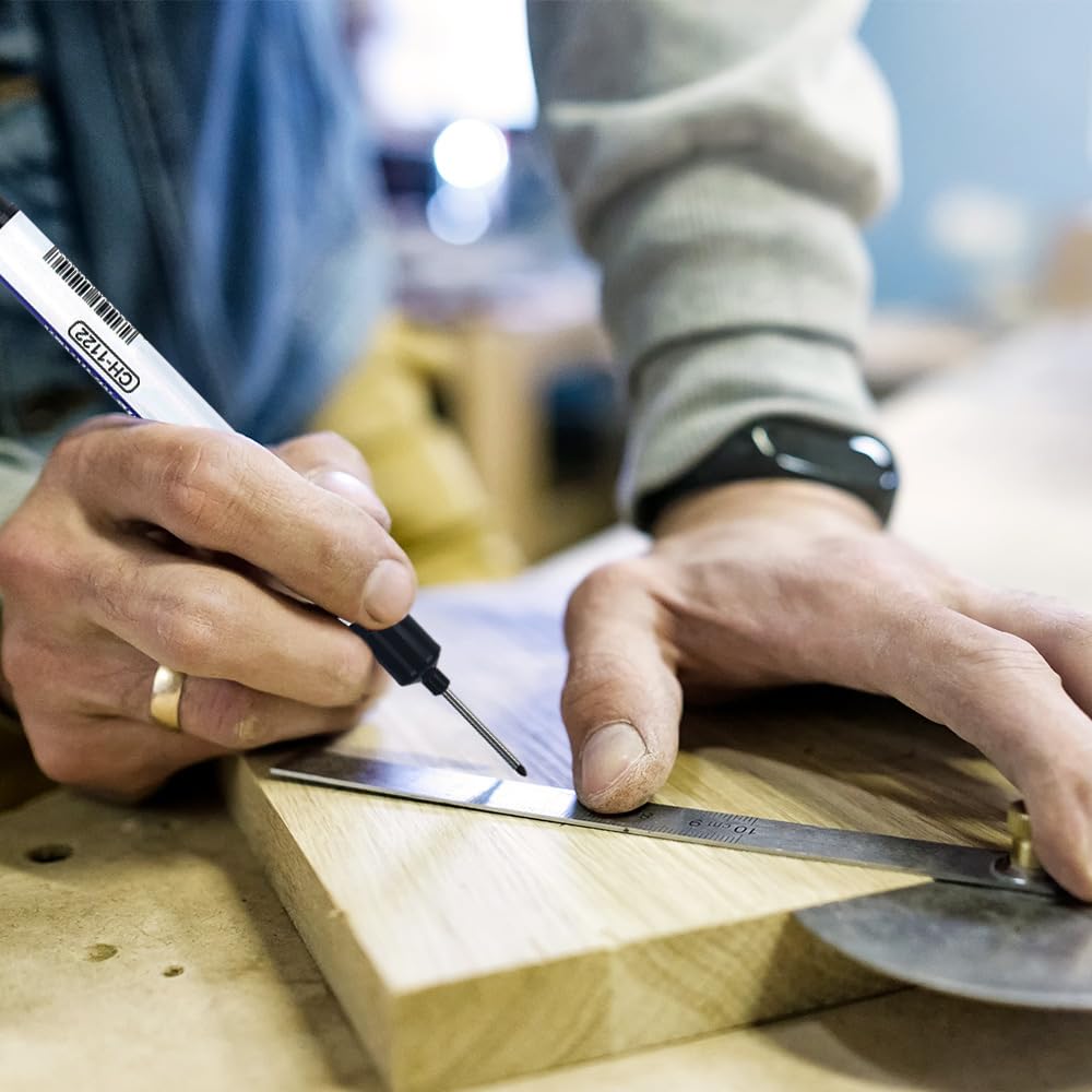 Upgrade Long Head Deep Hole Marker Pens 20mm Quick-dry Waterproof Long Nib Permanent Markers Construction Marking Tool Carpenter — view 6