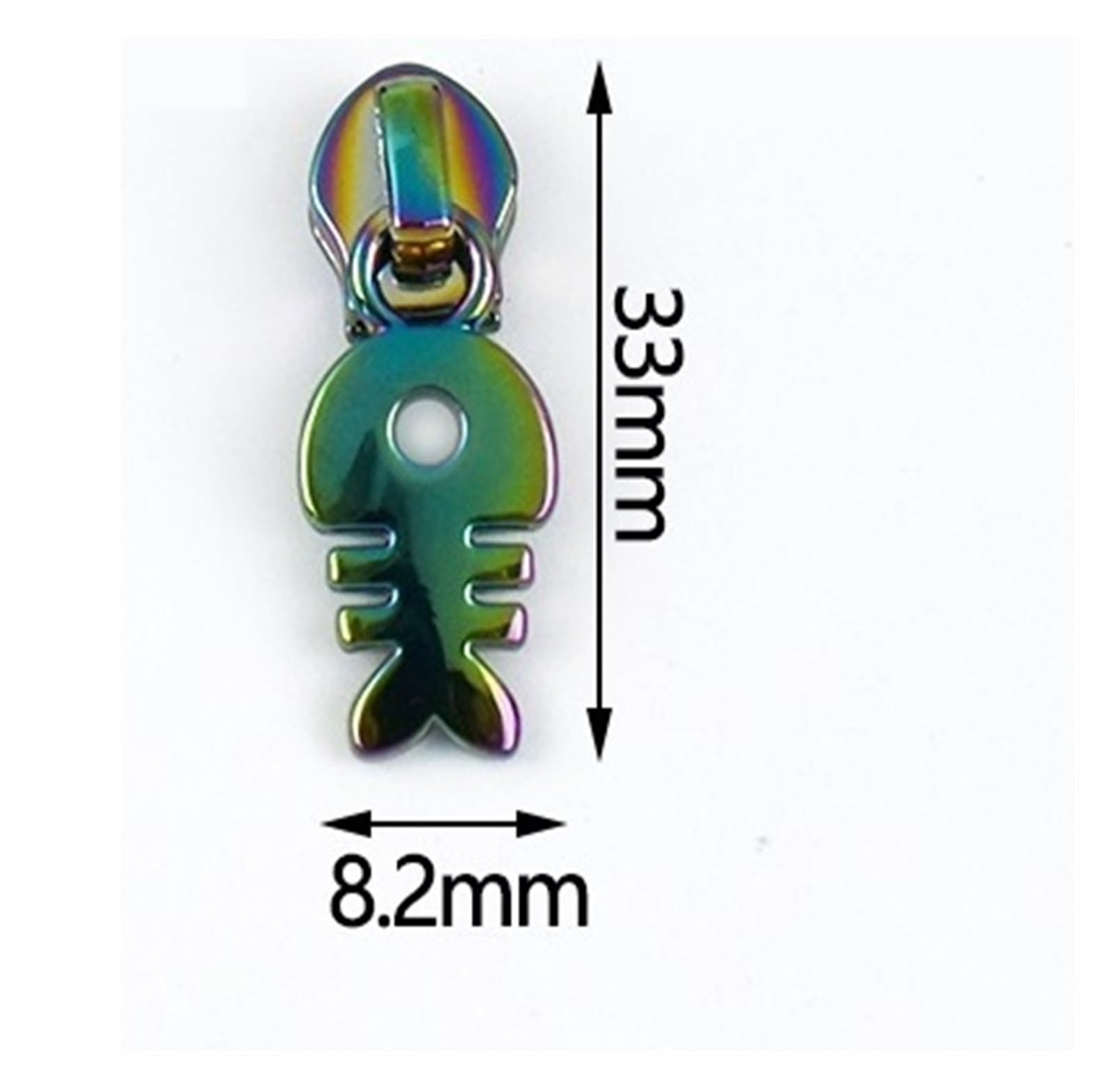 10 Cursori for Cerniere 5# for Borse for Indumenti Con In Nylon, Sostituiscono I Kit Di Riparazione Della Testa Dell'estrattore Accessori Hardware Fai Da Te(XP071-Brass)