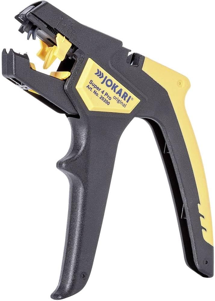 JOKARI® Original Super 4 Pro Wire Stripper for Stripping Flexible and Solid PVC Conductors
