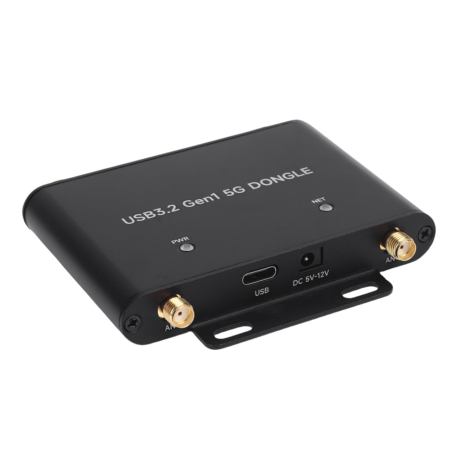 Yosoo Health Gear Dongle USB3.2 Gen1 5G, Placa de Expansión M.2 Key B de Aleación de Aluminio con Antenas Cuádruples Tipo C Dual SIM para IoT CPE PC RasPi 5G Actualización de Firmware de Red