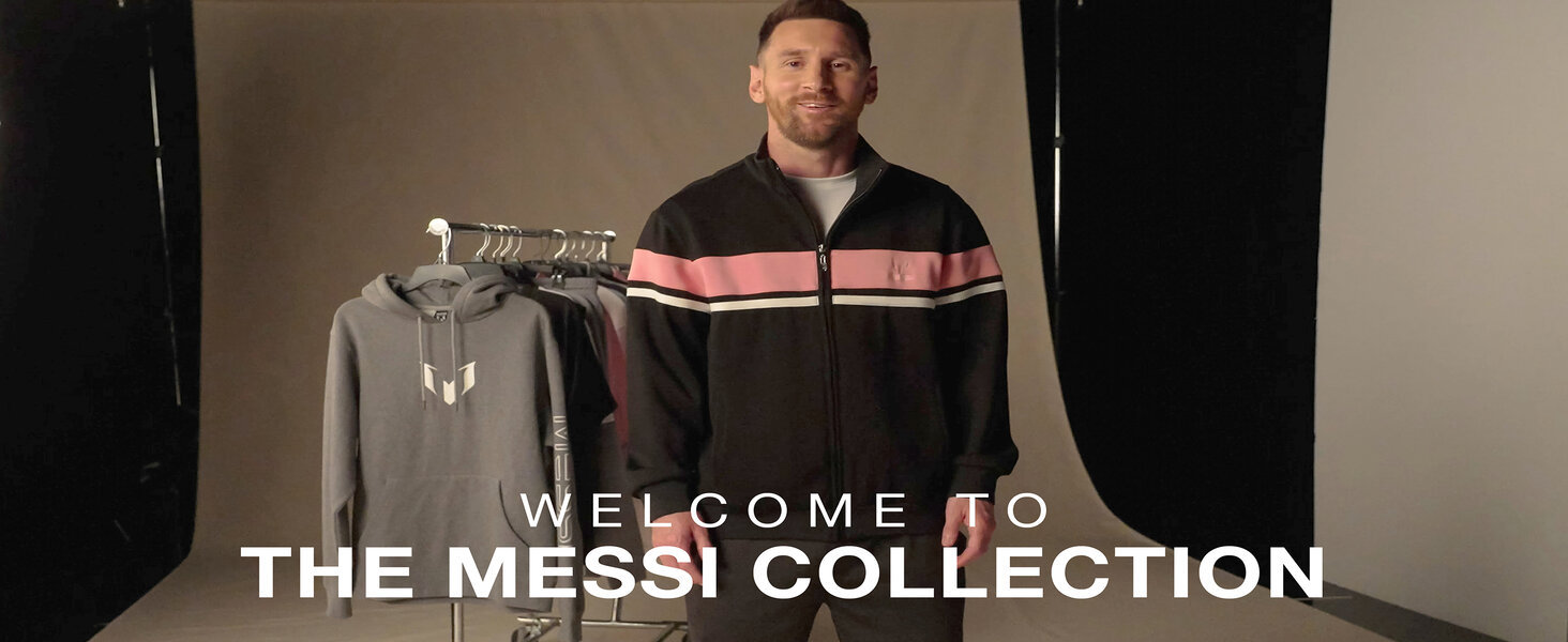 Messi Men's Lifestyle Crew Socks, 6-pack, Soft & Stretchy, Comfortable