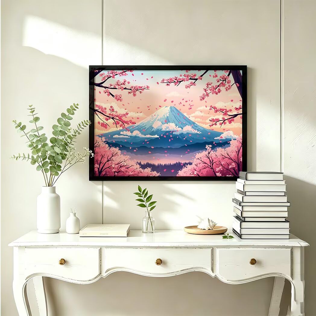 Zhngxogg Diamond Painting kit 5D Nature 60x80cm-36956