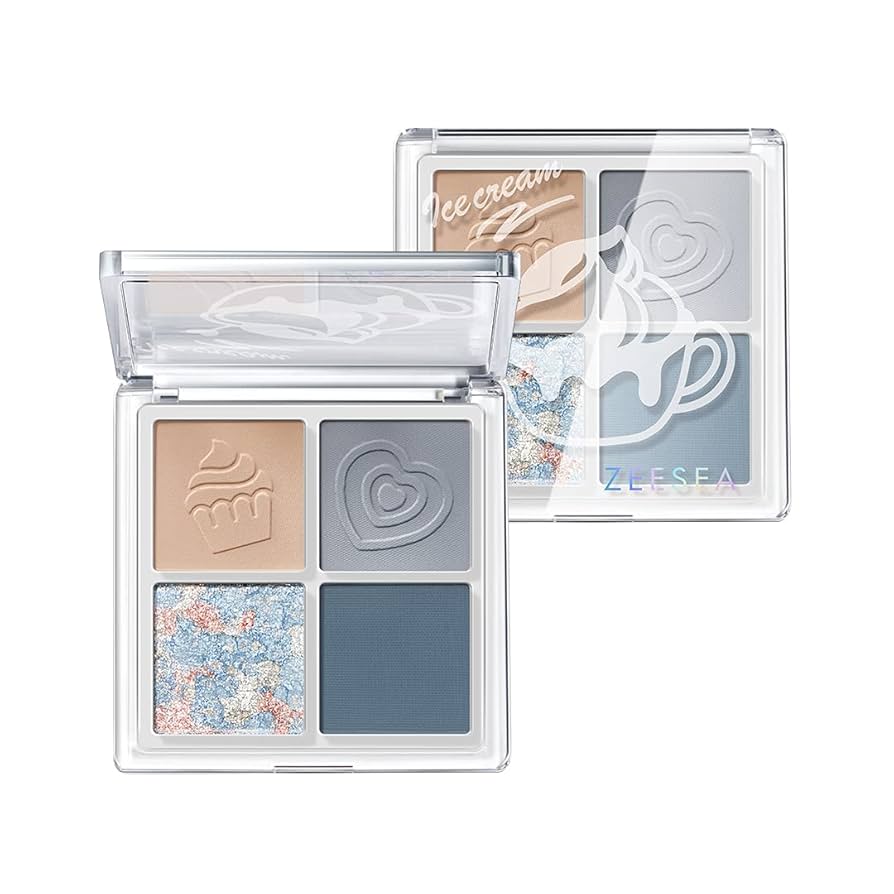 ZEESEAのアイシャドウパレット4つ Amazon.co.jp: ZEESEA(ズーシー)デザートコレクション4カラー