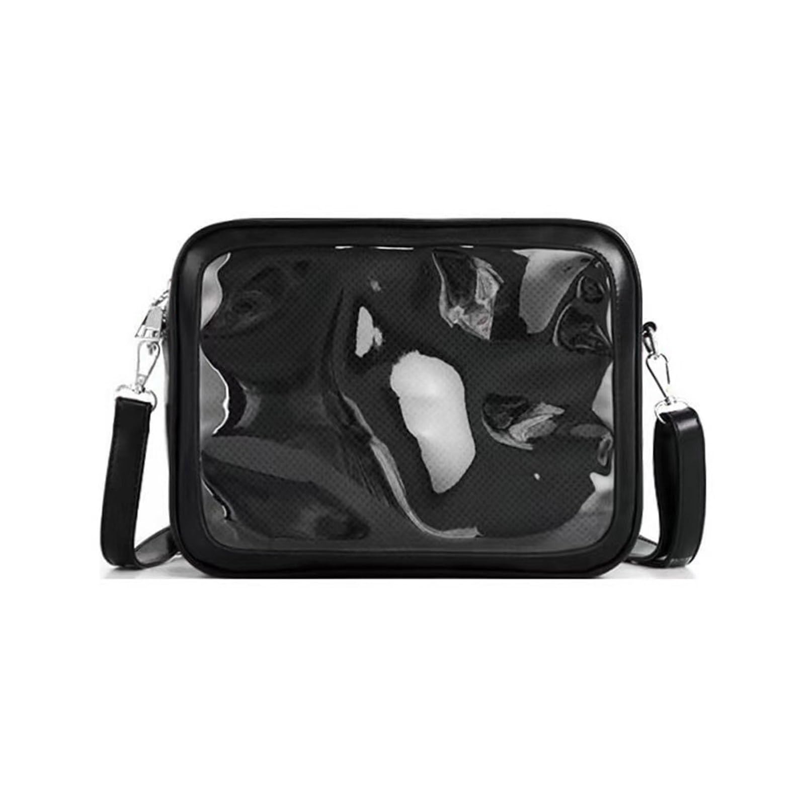 Kobeleen Women Ita Messenger Bag Ladies Japanese Style Shoulder Bag Girls Cute Transparent Crossbody Bag Student Uniform Bag