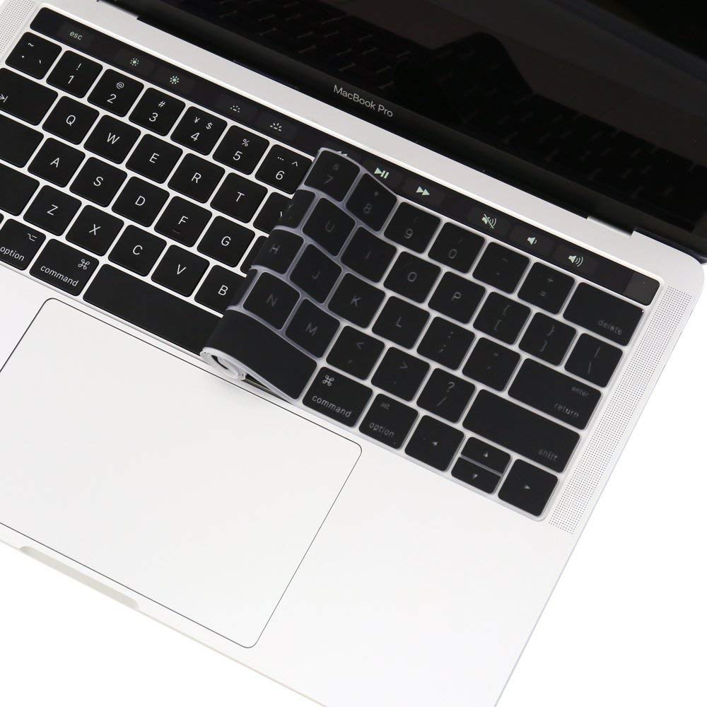 Oaky® MacBook Pro 13 inch with Touch Bar 2019/2018/2017/2016 Ultra-Thin Keyboard Protector Model - A1706, A1889 A2159 Silicone Black with Back Light (B07XMSHJZP) Amazon Price History, Amazon Price Tracker