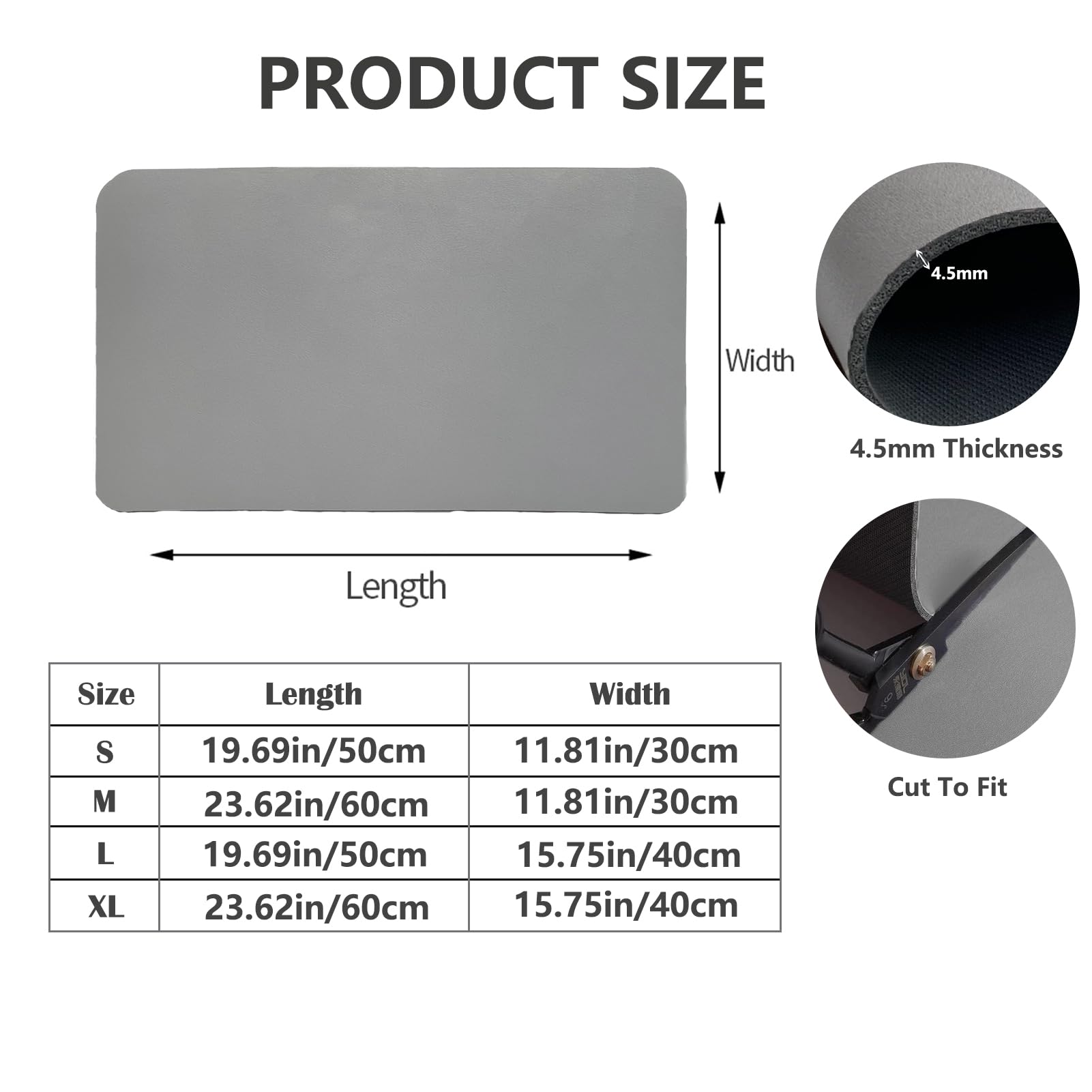 TENQUAN Sink Drainer Mat 20'' x 12'' Super Absorbent Draining Mat No-Rinse Dish Drying Mat Non-Slip Draining Mat Coffee Tamper Mat Stone Drying Mat for Kitchen Counter Coffee Bar Dishes Light Grey 4