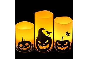 Eldnacele Halloween Flameless Candles: Enhance Spooky Festivities
