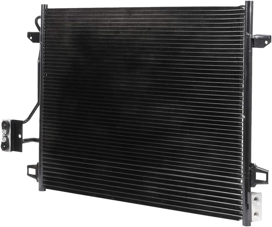 OCPTY Aluminum A/C Condenser Replacement Fit for 2008-2010 for Chrysler for Town & Country 3.3L 2011-2016 for Chrysler for Town & Country 3.6L 2008-2010 for Chrysler for Town & Country 3.8L