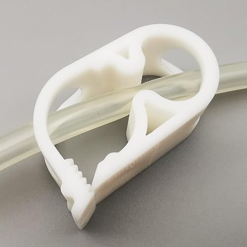 Miniatura 51 de Abrazaderas de tubo de plástico, abrazadera de tubo ajustable, resistente a altas temperaturas, válvula de pellizco de laboratorio