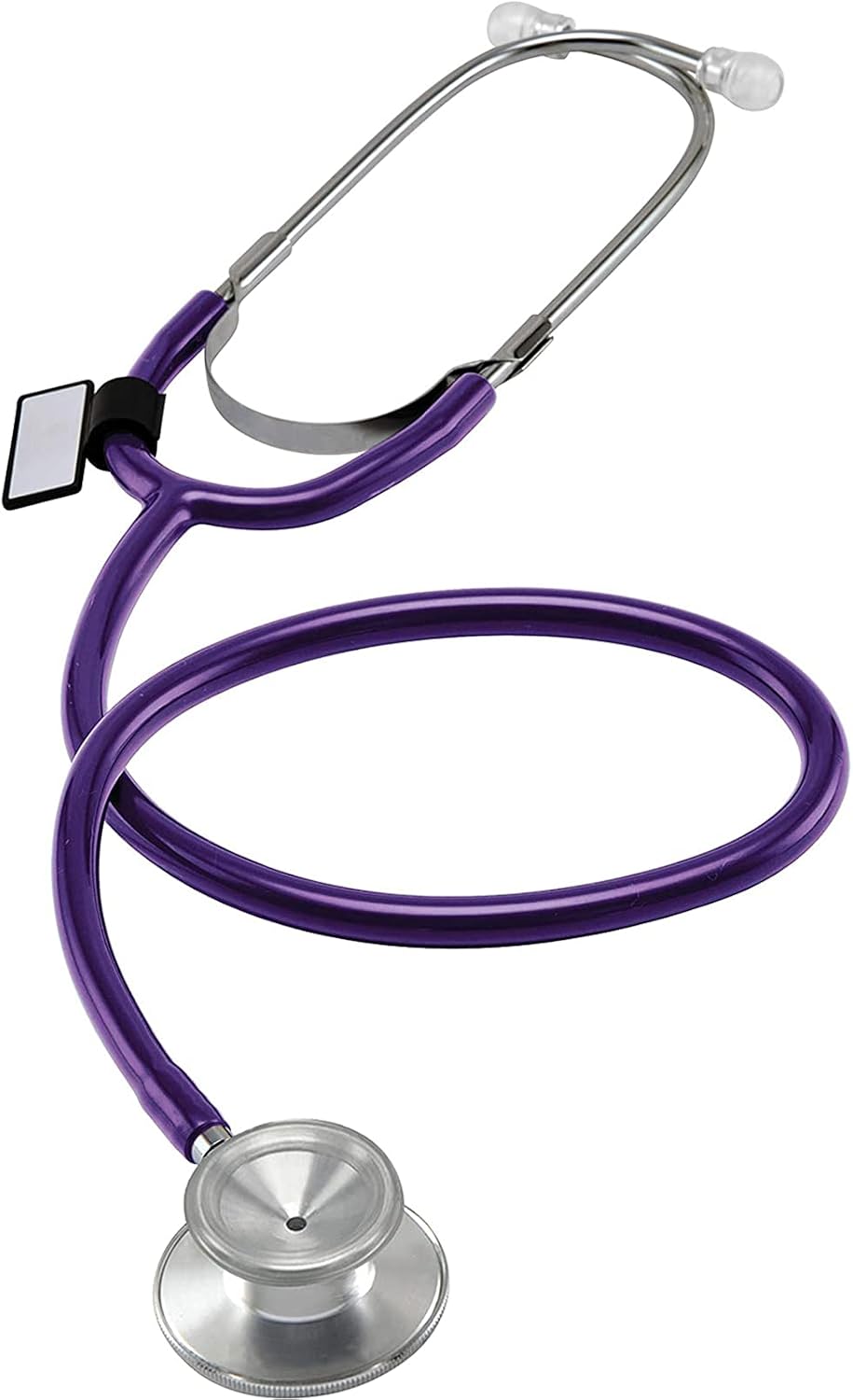 BYYDYSRFLO Clínica Médica Estetoscopio de Aluminio de Doble Cabeza, Regalo para Enfermeras, médicos, Estudiantes de Medicina - Uso doméstico - diafragma Adicional Purple-Med-1