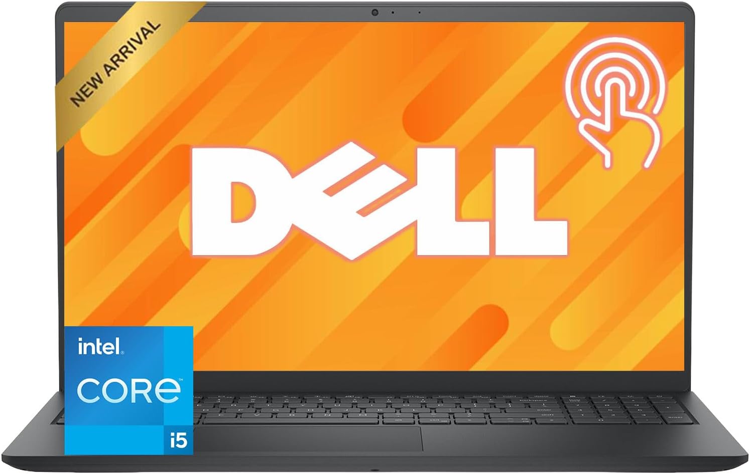 Dell 15.6" FHD Touchscreen Laptop | 13th Gen Intel Core i5-1334U(Beat i7-1250U) | 8GB RAM | 512GB PCIe SSD | Wi-Fi 6 | 1080p Webcam | Copilot AI | USB-C | Business & Study Ready | Windows 11