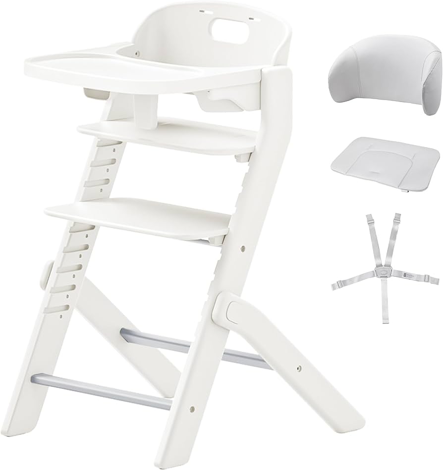Amazon | ベビーハイチェア-MAZOT ベビーチェア 10段階高さ調節 5点式