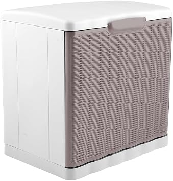 Stefanplast Elegance Shoe Cabinet, Dove Grey, 40 x 30 x 40 cm