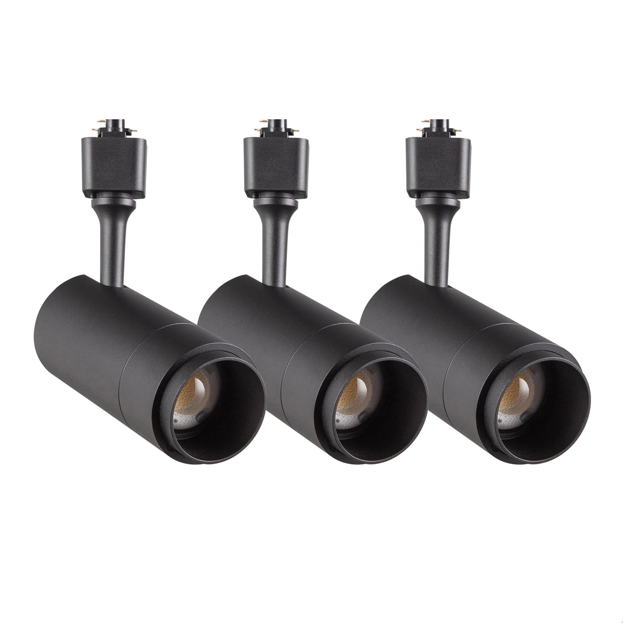 Confezione da 3 testine dimmerabili a LED 24 W 5 CC 2700 K 3000 K 3500 K 4000 K 5000 K Circu H 15 ° a 60 ° Zoom ideale per Accent Art e illuminazione Task