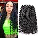 MSGEM Brazilian Curly Hair 3 Bundles lot Unprocessed Human Hair Extensions Brazilian Virgin Hair Deep Curly Weave 1B (14 16 18inch)