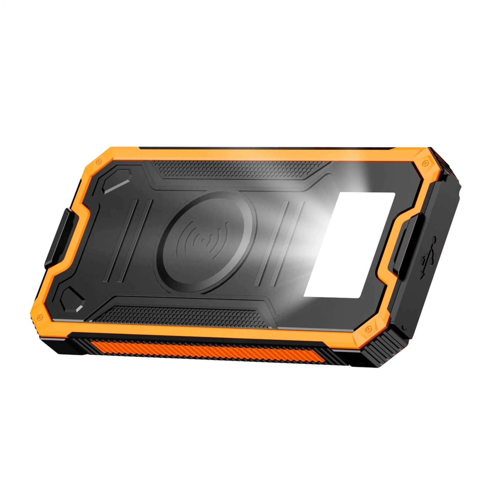 Caricatore solare per telefono, impermeabile 10000 mAh, per ricarica wireless del telefono, per campeggio, escursionismo, viaggi su strada, , zaino in spalla, festival musicali