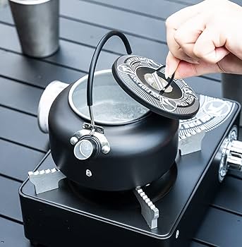 Amazon.co.jp: HX キャンプ ケトル 0.8L アウトドア ケトル 携帯