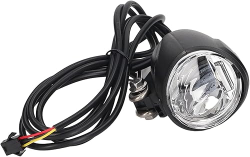 Miniatura 3 de BigKing Kit de faros y luces traseras para bicicleta, kit de faros eléctricos y luces traseras DK11 de aleación de aluminio, juego de luces