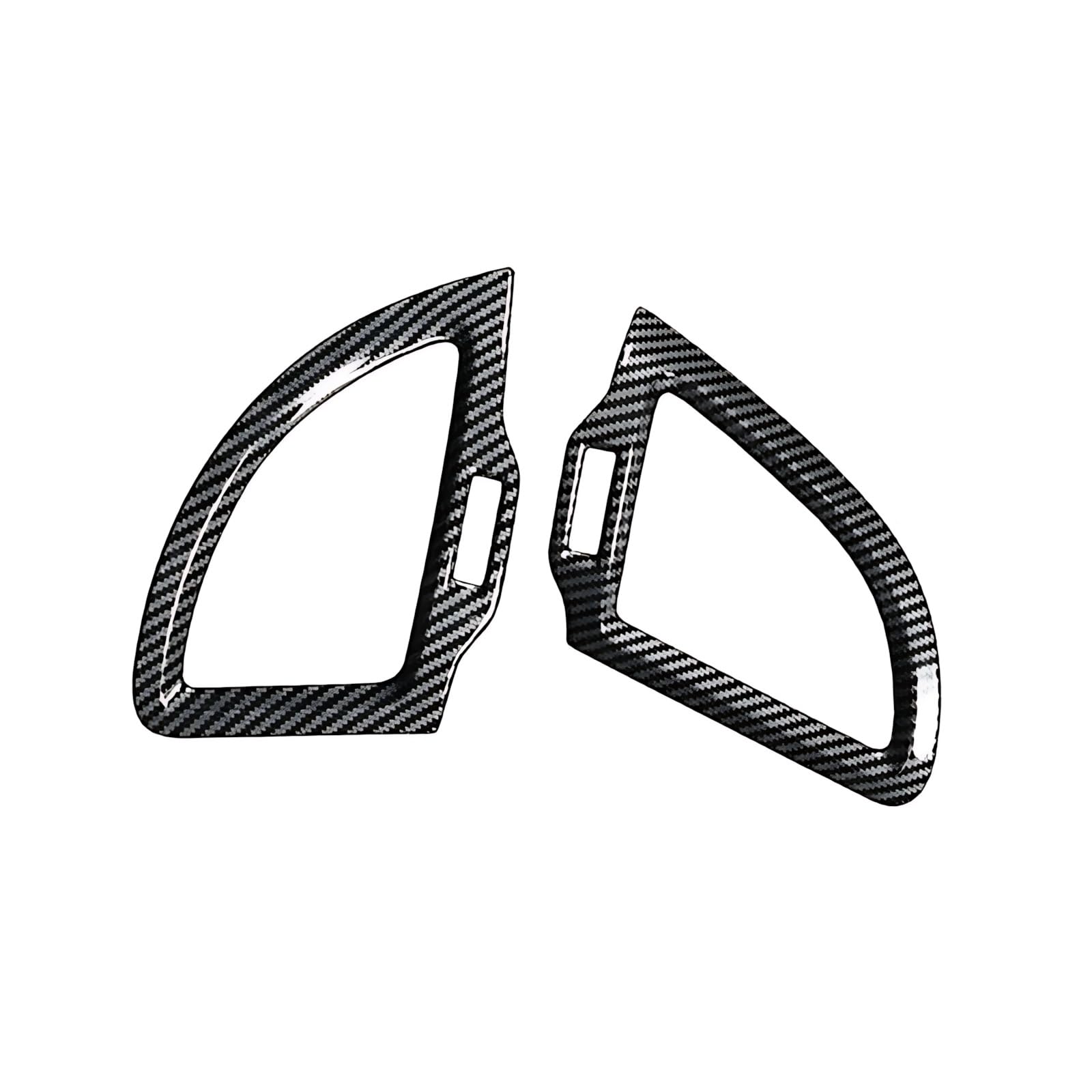 Dashboard Outlet Cover Compatible with Kia for Stinger 2018-2023 LHD RHD Car Side Air Vent Trim Frame Air Outlet Decorative Cover Sticker