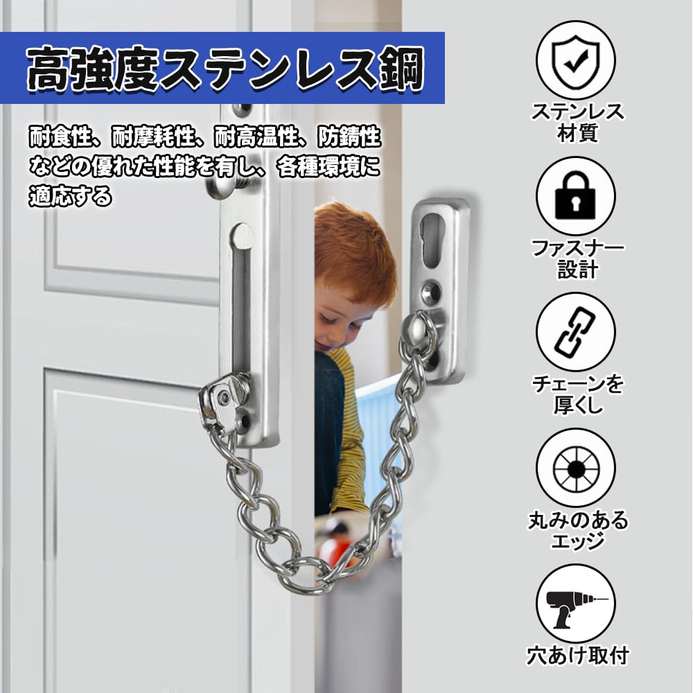 ドアの部員 2025 Brand New Security】ドア周辺セキュリティ製品 | ゴールド