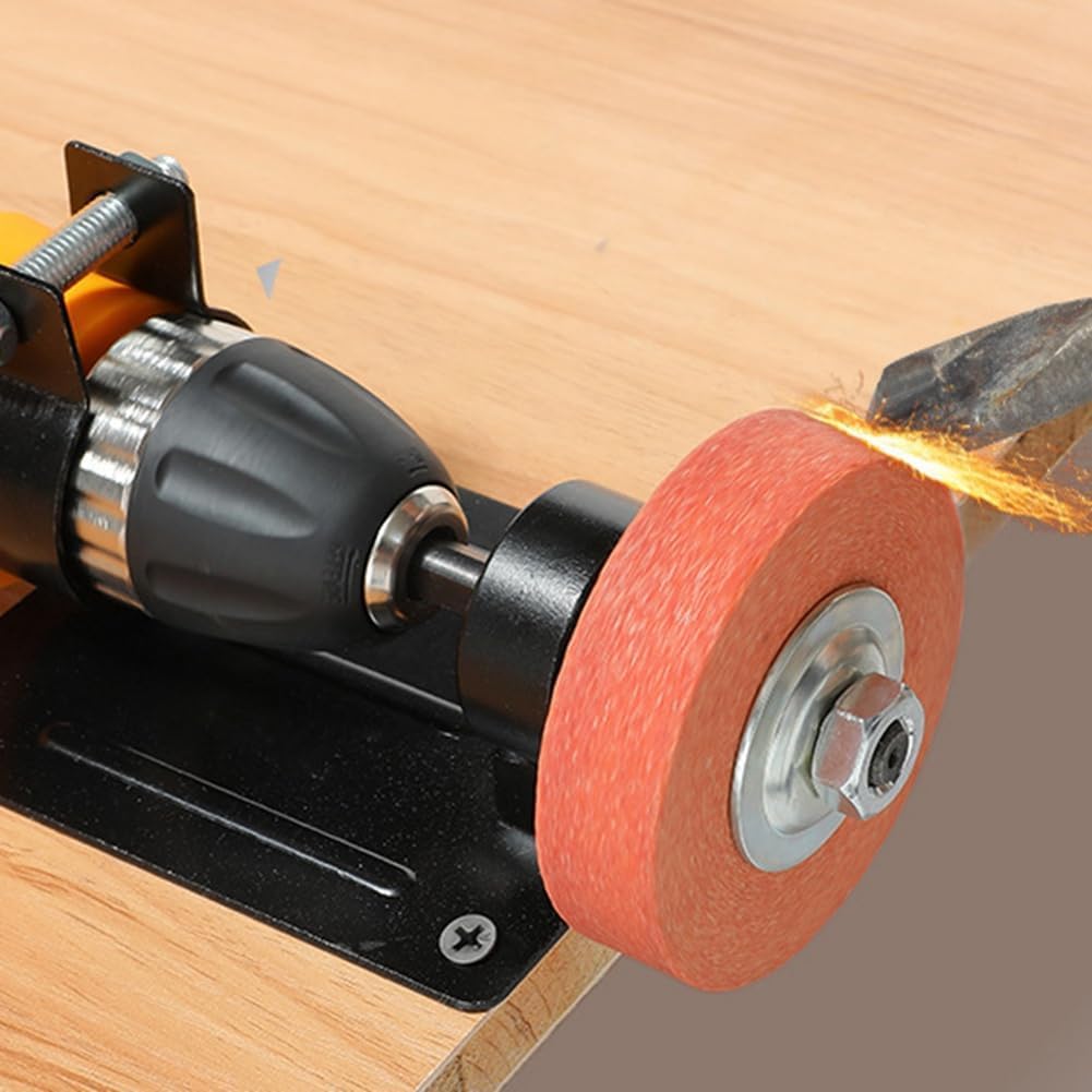 Meule Carbure de Silicium, 3 Pièces Meules de Meulage et de Polissage pour Meuleuse de Banc et Perceuses électriques75mm OD 10mm ID, Meule Abrasive pour Métal Céramique Bois