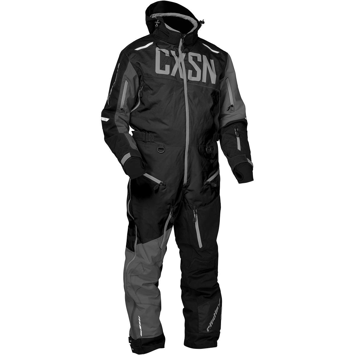 Castle X Men's Freedom G3 Monosuit (Black/Charcoal/Silver - Large)