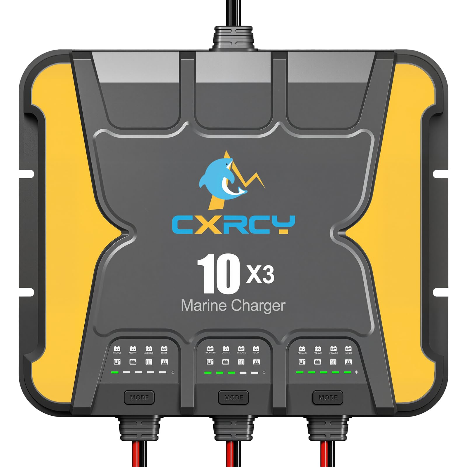 3 Bank Battery Charger 12V 30A