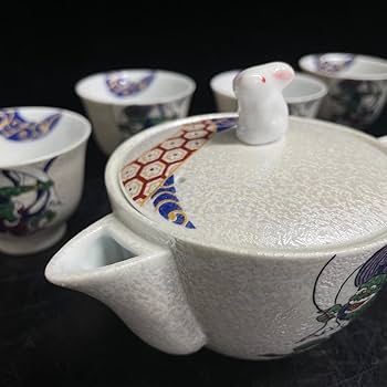 随心堂銀杏陶庵 錦華堂謹製 肥前有田 砧磁龍煎茶道具 茶事 共箱 Amazon.co.jp: 随心堂銀杏陶庵 錦華堂謹製 肥前有田 砧磁龍煎茶道具