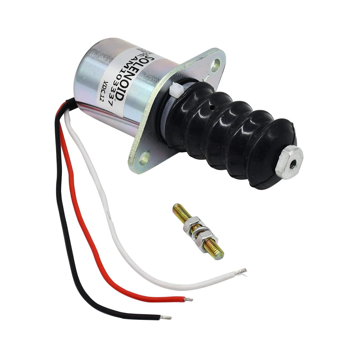 Fuel Shut Off Solenoid Fits John Deere 3375 375 675 655 755 855 955 AM124377