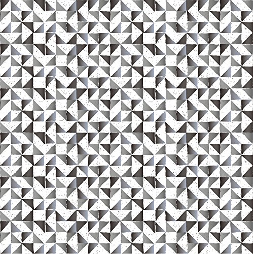 MSV "Premium Calula Polyester Shower Curtain, Grey, 180 x 200 cm, W 78.7" x L 70.9" (1 Panels) - Image 2
