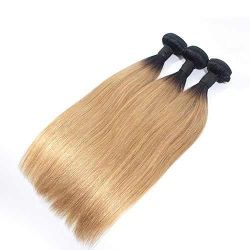 Miniatura 5 de Forawme Cabello brasileño virgen teje cuerpo onda 1B430 3 paqueteslote 12 14 16 pulgadas suave humano ombre extensiones teñibles