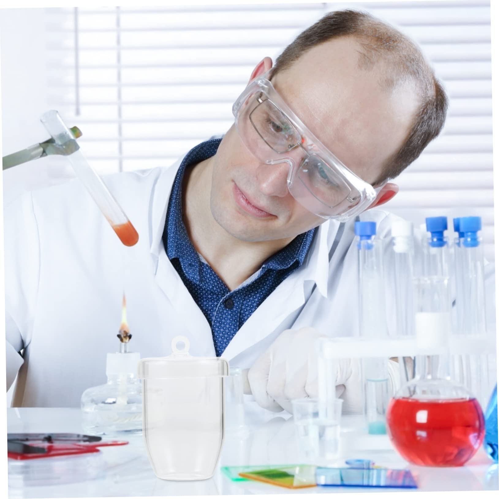 MUCKLILY Fused Quartz Crucible Melting Crucible for Smelting Cup High Purity 1800? Resistance