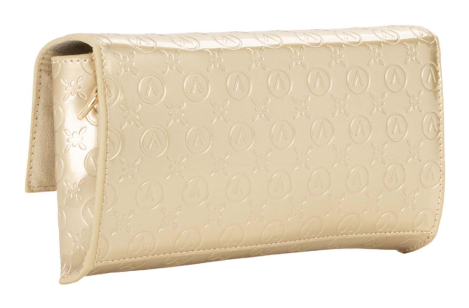Valentino borsa a tracolla borsa da sera Emy Pochette Oro dorato