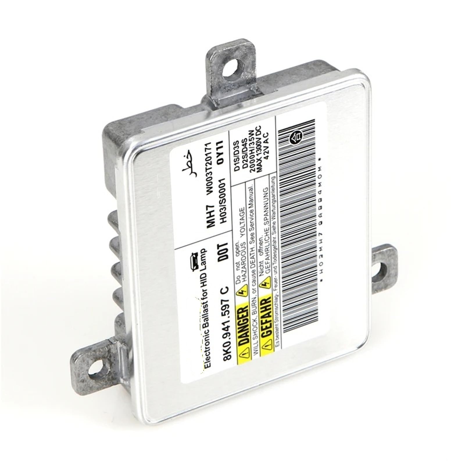 Unidad Control Balasto Faro Bombillas Faros Delanteros HID Balastro Xenón para A1 para A3 para A4 para A5 para A6 para A7 para A8 para Q5 para Q7 CC W003T20171 8K0.941.597.C