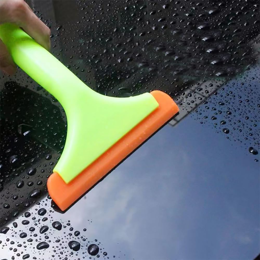 Estrattore per finestre in silicone, 2 pezzi, per doccia, per