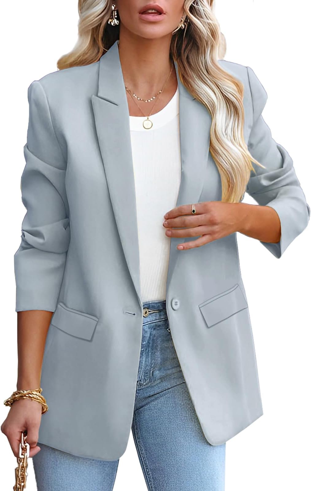 light blue blazer nike