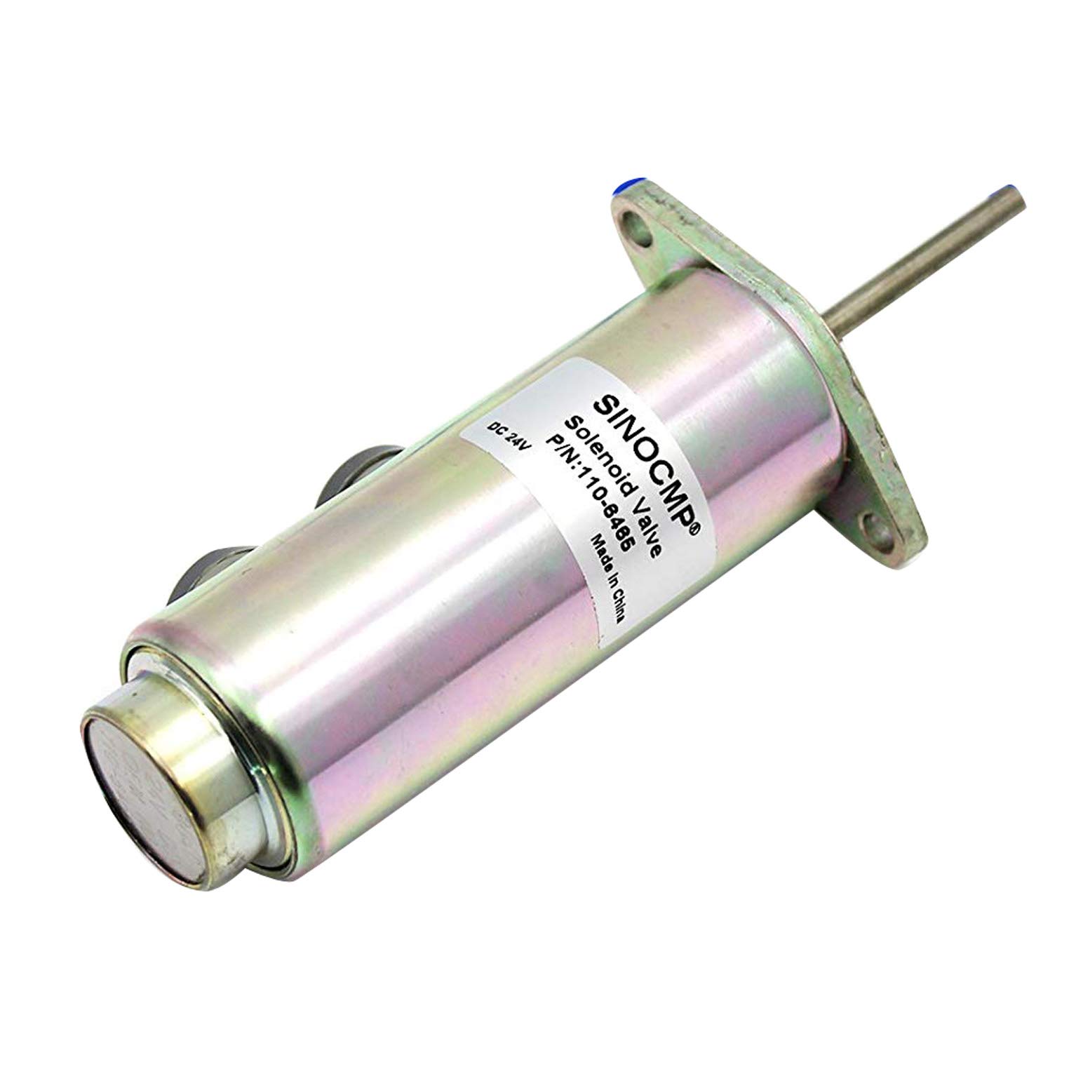 nyalon 110-6465 1106465 Soleniod Valve 24V - SINOCMP Shutdown Solenoid