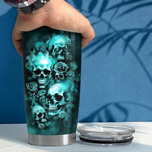 Vista 141 de SANDJEST Vaso inspirador de 20 onzas, regalo cristiano, regalos inspiradores para mujeres, vasos con aislamiento de acero inoxidable motivacional