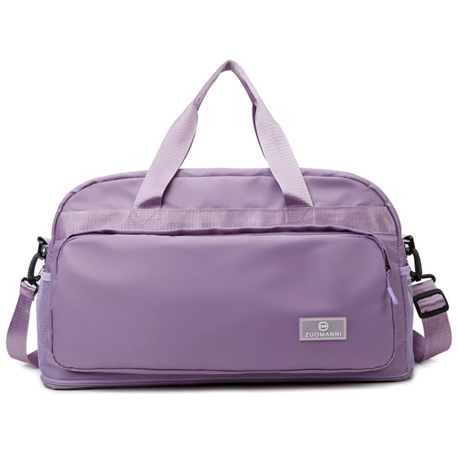 Bolsa de Gimnasio Deporte Mujer Grande, Expandible 37,7 L a 50,7 L, con Bolsillo Húmedo, Bolsa de Viaje Deportiva de Fin de Semana con Correas, Bolso Weekend Equipaje de Mano Ligera — view 11