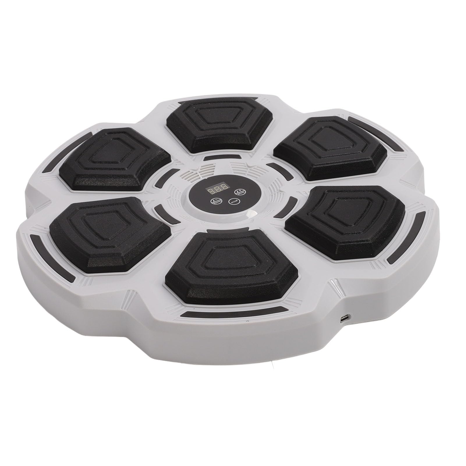 Allenatore di Boxe Elettronica Regolabile con Musica Intelligente per Il Fitness Domestico, Batteria Integrata in ABS PU, Adatto agli Amanti della Boxe, Allenamento Interattivo