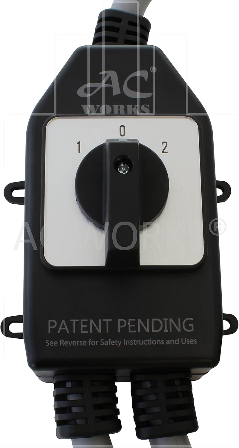 🛒 Crazy Deals AC WORKS EV Charging Adapter for Tesla Use (TT-30P RV/Trailer 30A Gen2)