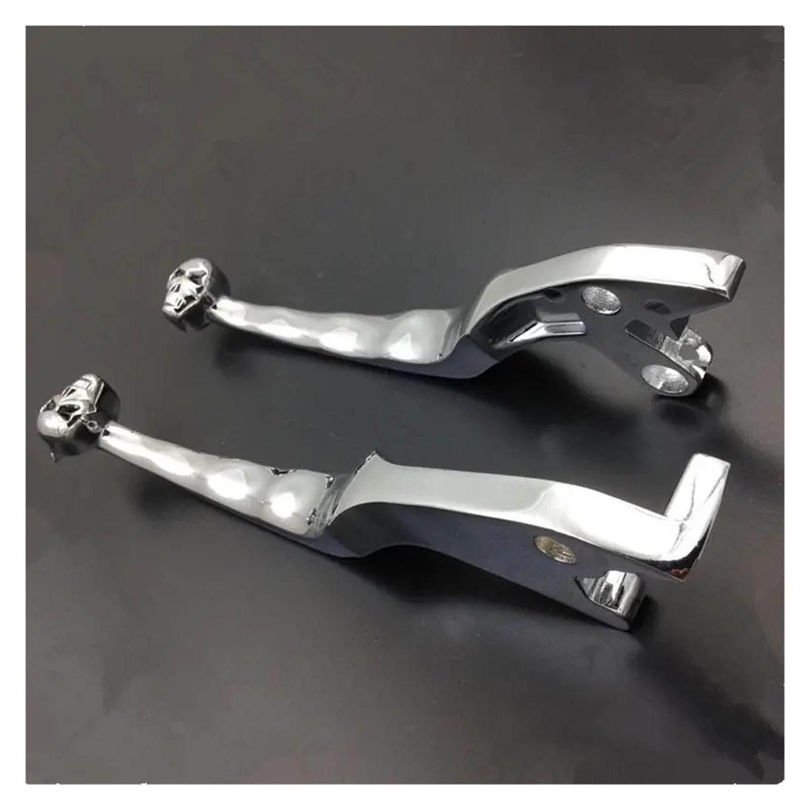 JWQEBNS Motorcycle Brake Clutch Levers for Suzuki Boulevard S50 S83 C90 Intruder 800 1400 1500 Motrocycle Skull Brake Clutch Levers