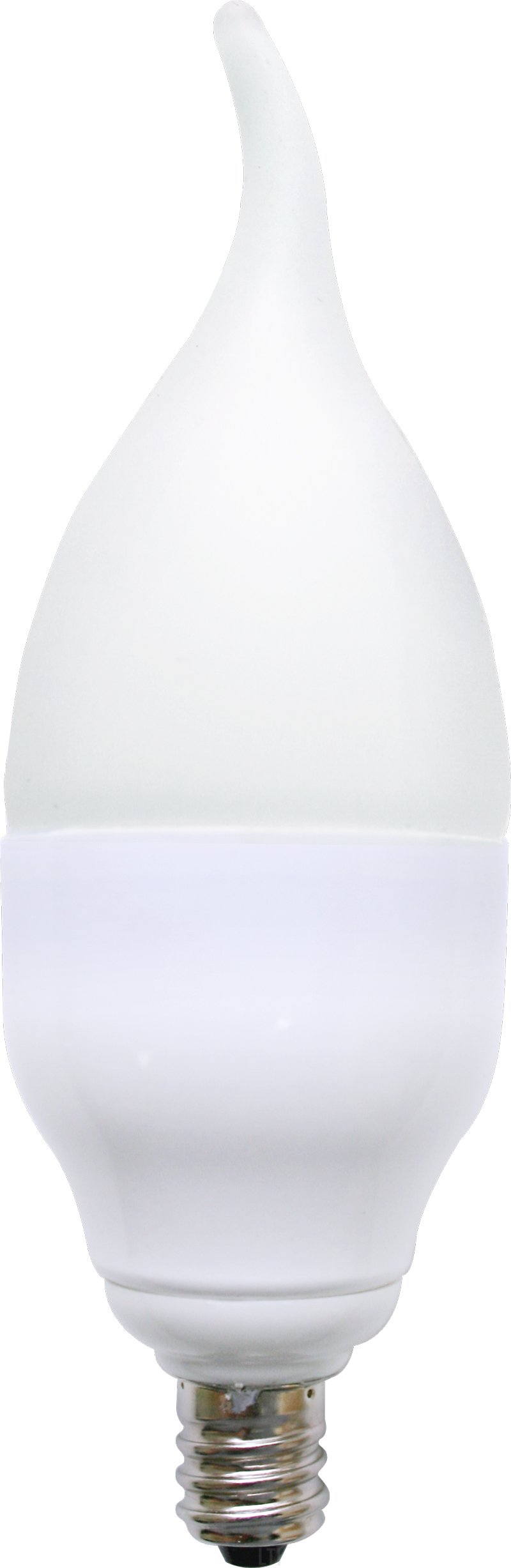 LitetronicsLD0528FR2D - 5W - 325 Lumen - CA11 - E12-120V - 2700K - 25,000Hrs - Dimmable - Frost - Decorative LED