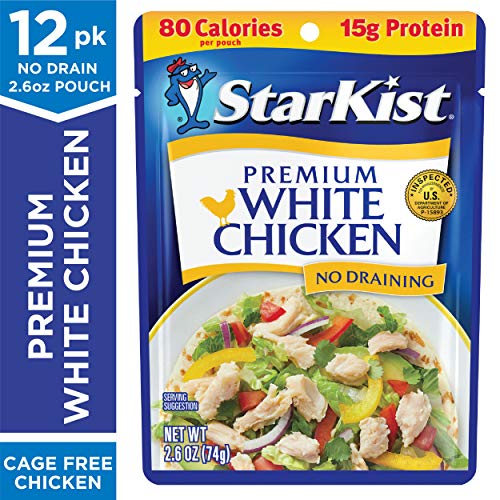 Starkist Premium White Chicken - 2.6 Oz Pouch (Pack Of 12) #TOP1