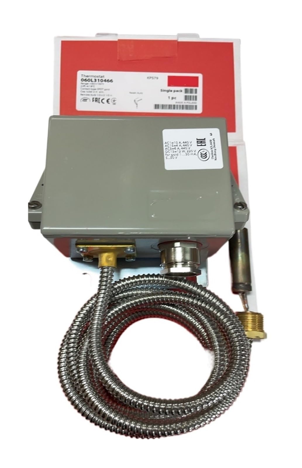060L312666 pressostat avec contacteur renforcé haute durabilité