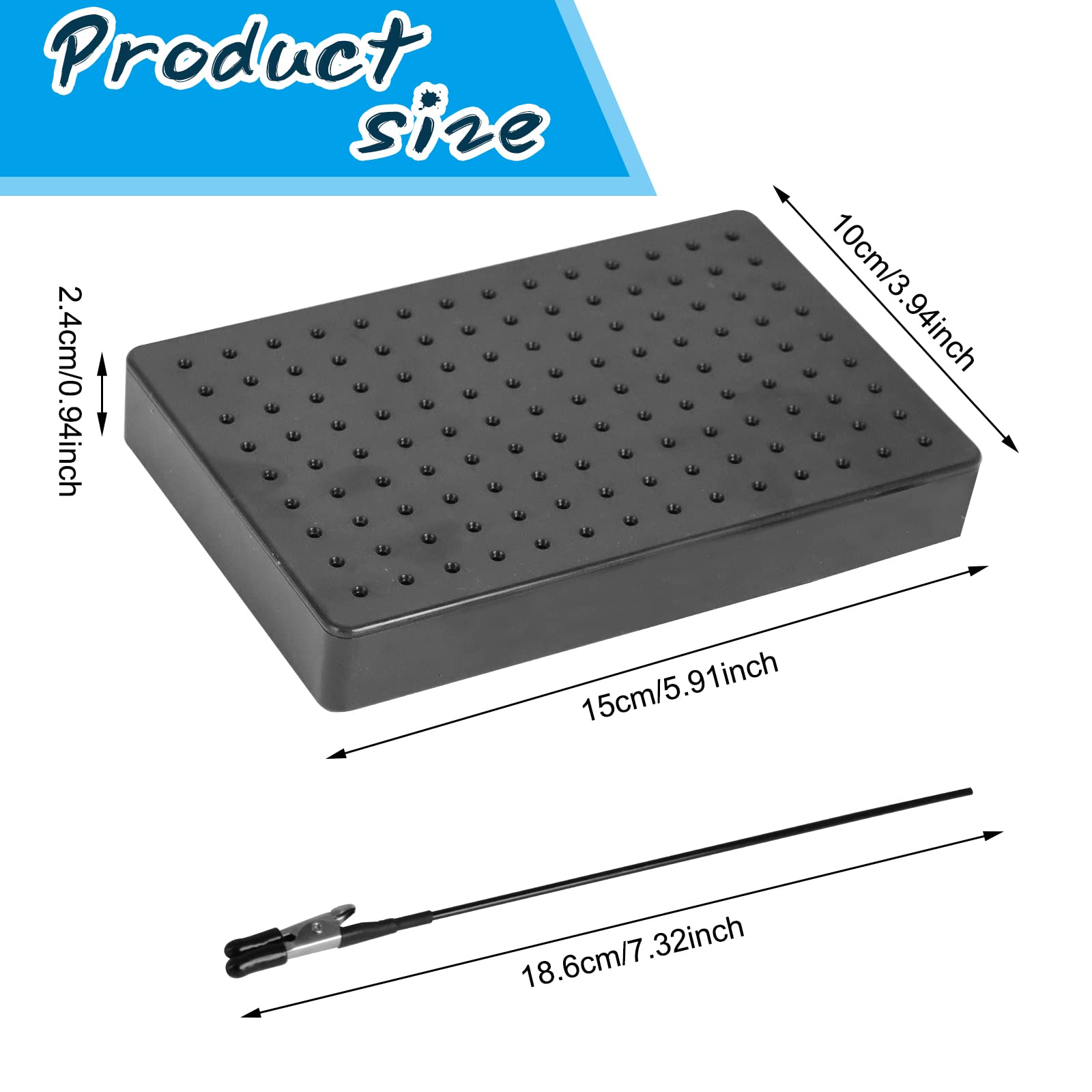 Pince De Serrage Pour Peinture En Aérographe, Support De Pistolet Pulvérisateur, Base De Support De Peinture Et 10 Supports De Pinces Crocodiles Pour Modélisation De Loisirs